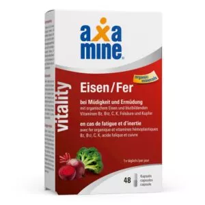 Axamine Eisen Kapseln 48 Stück