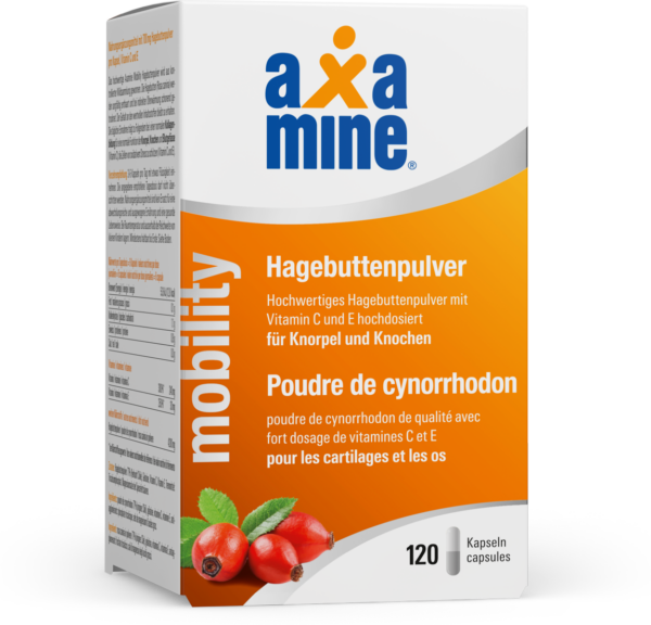 Axamine Hagebuttenpulver Kapseln 120 Stück