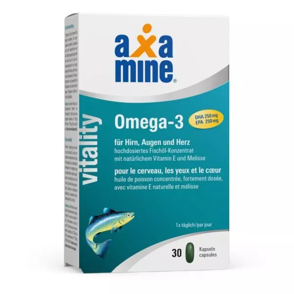 Axamine Omega-3 Kapseln 30 Stück