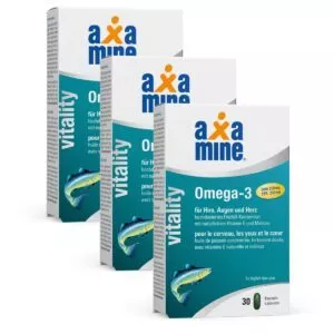 Axamine Omega-3 Kapseln 3 x 30 Stück