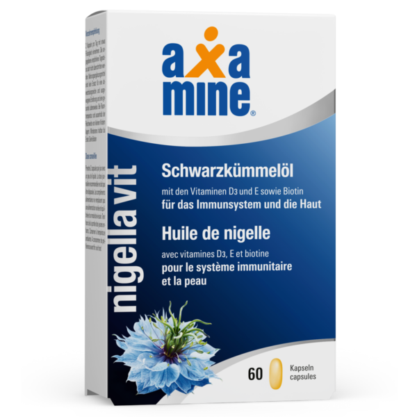 Axamine Schwarzkümmelöl 60 Kapseln
