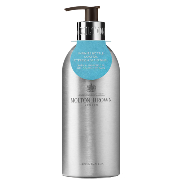 Molton Brown Infinite Bottle Coastal Cypress & Sea Fennel Bath & Shower Gel 400 ml