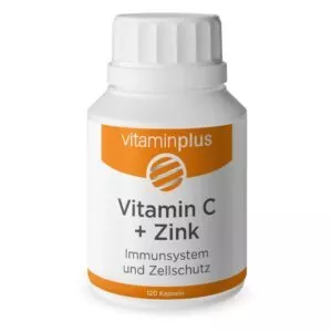 Vitaminplus Vitamin C + Zink Kapseln 120 Stück